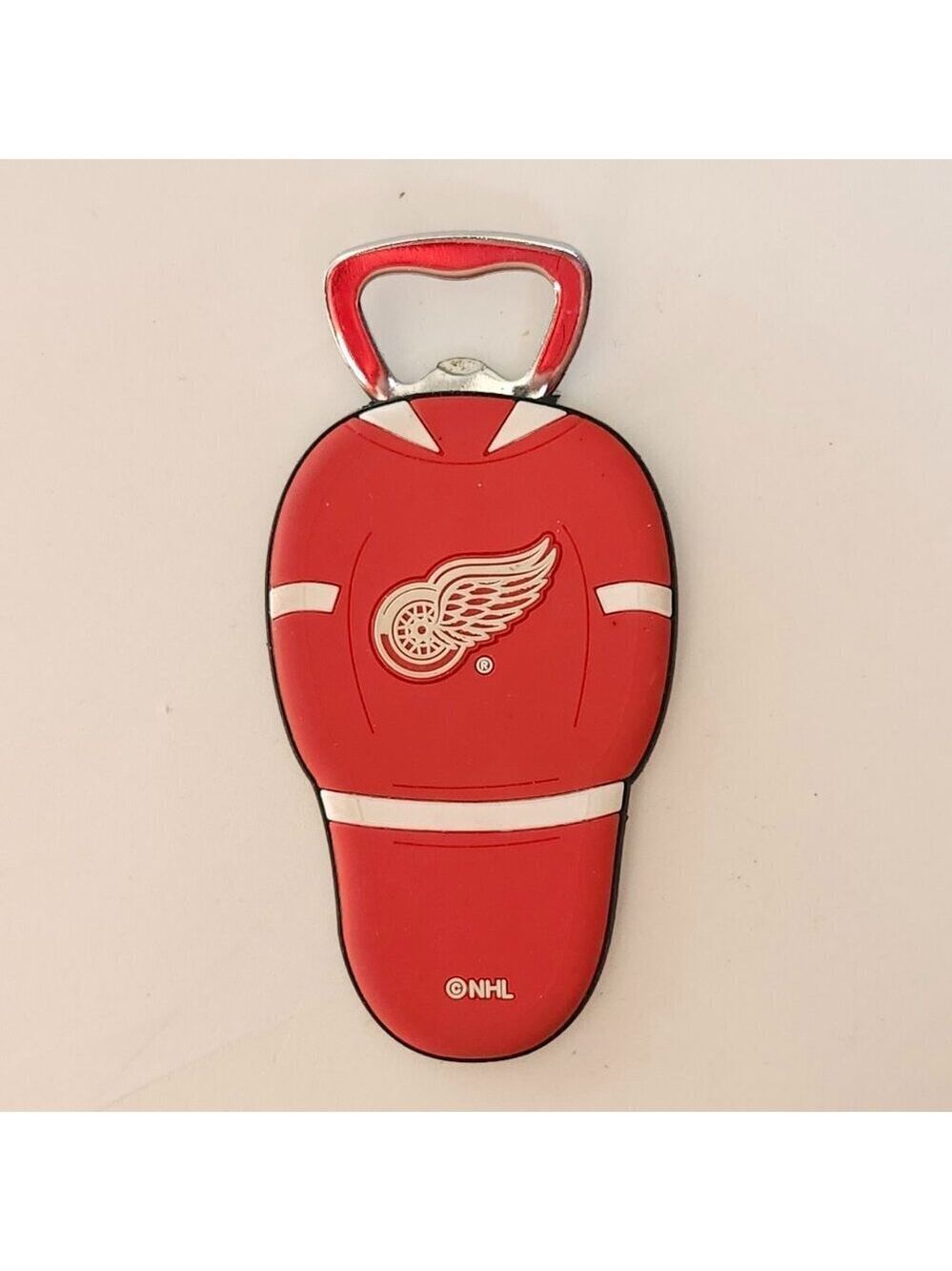 MOLSON CANADIAN DETROIT RED WINGS BOTTLE OPENER NHL